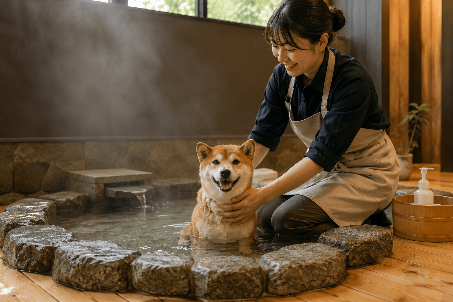 Pet onsen